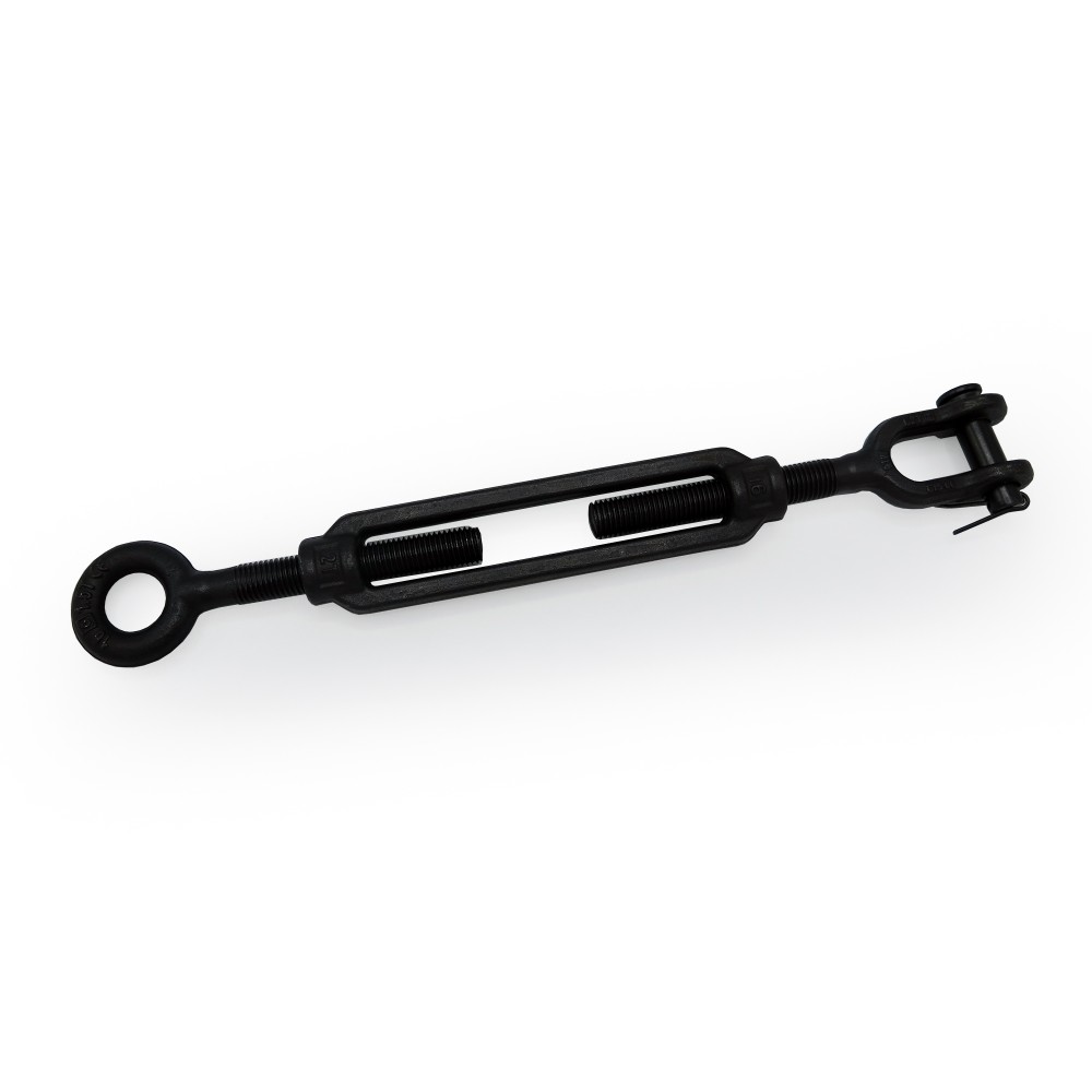 BLACK TURNBUCKLES OPEN BODY M-16  - 1