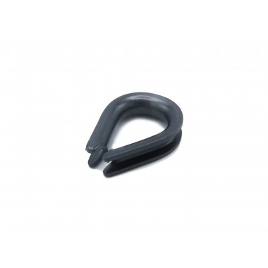 GUARDACABO NEGRO 4 MM  - 1