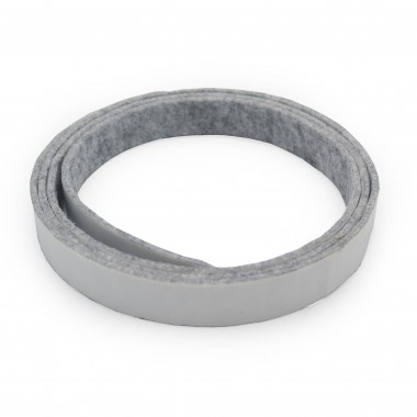 ADHESIVE FELT OF 20MM - GRAY - 25MT ROLL  - 1