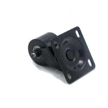 BLACK WHEEL SWIVEL HOUSING OF 50 MM  - 2