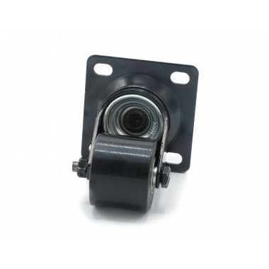 BLACK WHEEL SWIVEL HOUSING OF 50 MM  - 3