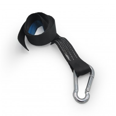 MOORING TAPE 1000MM + CARABINER 7MM  - 1