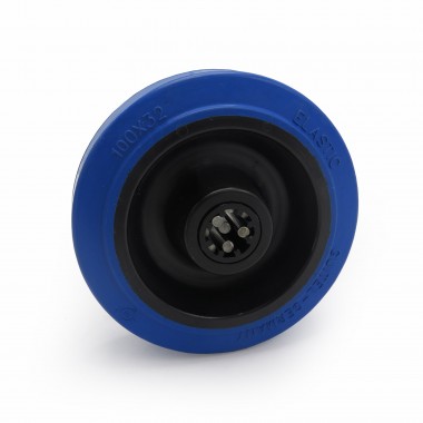 BLUE WHEEL OF 100MM WITHOUT HOUSING