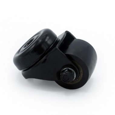 BLACK WHEEL SWIVEL HOUSING OF 33 MM  - 1