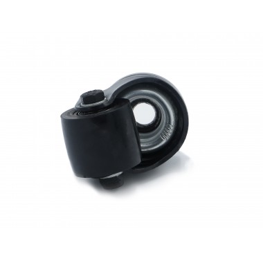 BLACK WHEEL SWIVEL HOUSING OF 33 MM  - 2