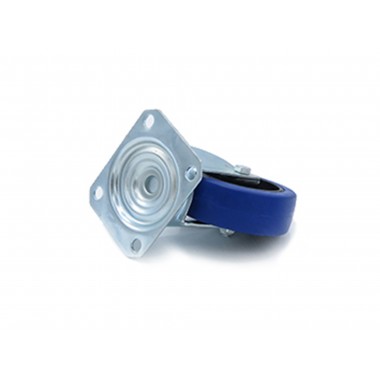 BLUE WHEEL SWIVEL HOUSING OF 100 MM  - 3