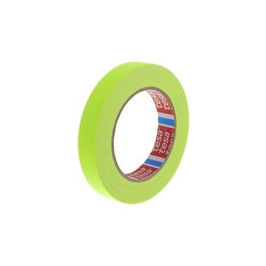 TESA 4671 YELLOW FLUORESCENT ADHESIVE TAPE 25X25  - 1