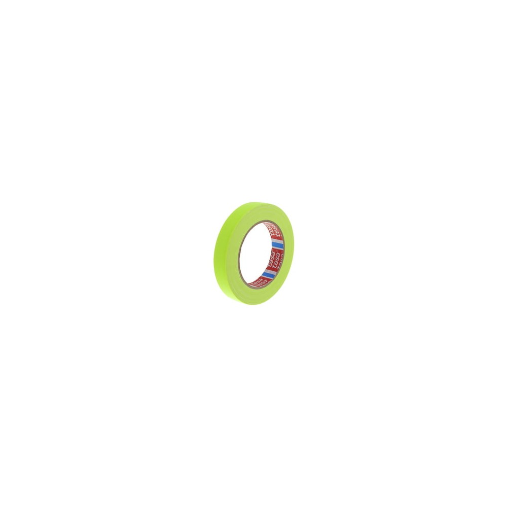 TESA 4671 YELLOW FLUORESCENT ADHESIVE TAPE 25X25  - 1