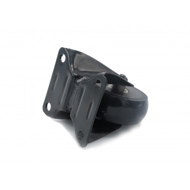 BLACK WHEEL FIXED HOUSING OF 80 MM  - 3