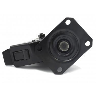 BLACK WHEEL SWIVEL HOUSING OF 80 MM  - 3