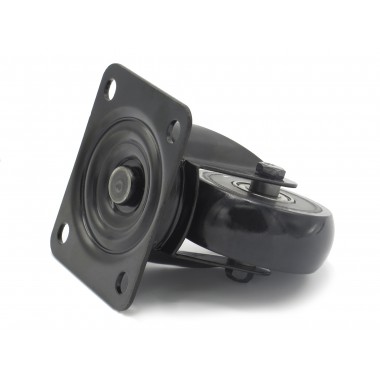 BLACK WHEEL SWIVEL HOUSING OF 80 MM  - 2