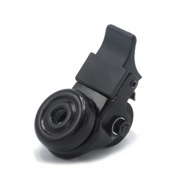 BLACK WHEEL SWIVEL HOUSING OF 33 MM  - 1