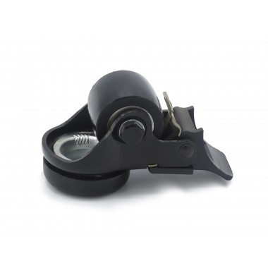 BLACK WHEEL SWIVEL HOUSING OF 33 MM  - 3