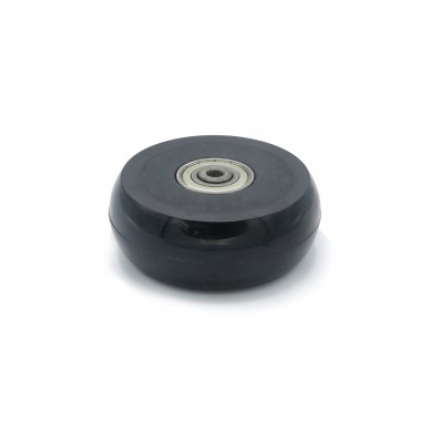 BLACK WHEEL OF 125 MM  - 2