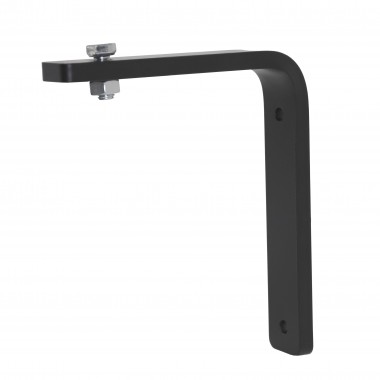 WALL BRACKET 8MM SINGLE RAIL