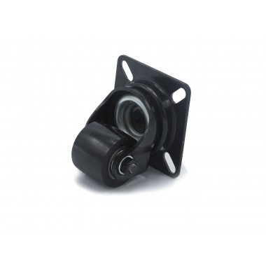 BLACK WHEEL SWIVEL HOUSING OF 33 MM