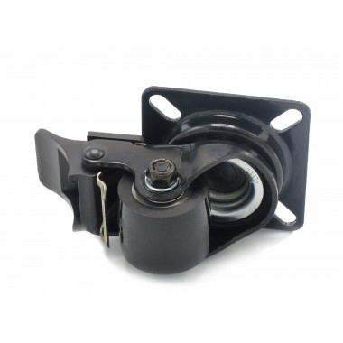 BLACK WHEEL SWIVEL HOUSING OF 33 MM