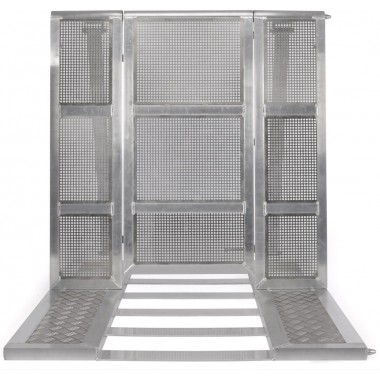 BULLSTAGE STAGEBARRIER 1M ELEMENT STRAIGHT & DOOR