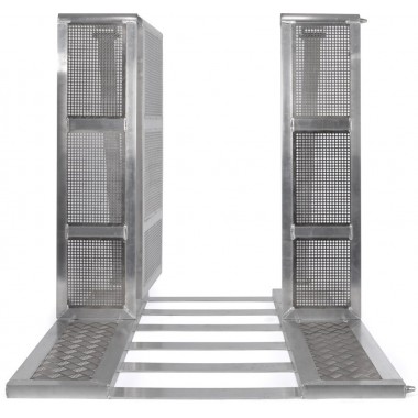 BULLSTAGE STAGEBARRIER 1M ELEMENT STRAIGHT & DOOR