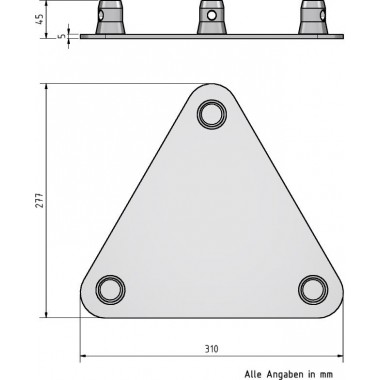 PLACA BASE NAXPRO-TRUSS FD 33