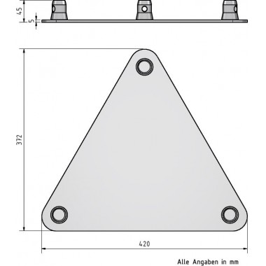 NAXPRO-TRUSS FD 43 BASE PLATE