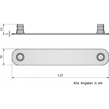 PLACA BASE NAXPRO-TRUSS HD 42