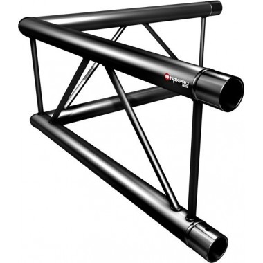 NAXPRO-TRUSS FD 22 C21V 90° 2 WAY CORNER BLACK