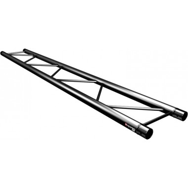 NAXPRO-TRUSS FD 22 - PIEZA RECTA DE 125 CM NEGRA