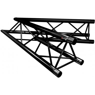 NAXPRO-TRUSS FD 23 C19 45° 2 WAY CORNER BLACK