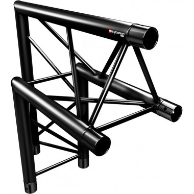 NAXPRO-TRUSS FD 23 C24 90° 2 WAY CORNER BLACK