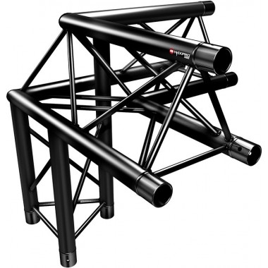 NAXPRO-TRUSS FD 23 C32 90° 3 WAY CORNER BLACK