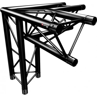 NAXPRO-TRUSS FD 23 C34 90° 3 WAY CORNER BLACK