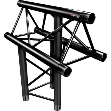 NAXPRO-TRUSS FD 23 C39 90° 3 WAY CORNER BLACK