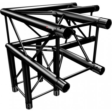 NAXPRO-TRUSS FD 24 C30 90° 3 WAY CORNER BLACK