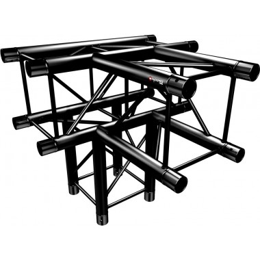 NAXPRO-TRUSS FD 24 C40 90° 4 WAY CORNER BLACK