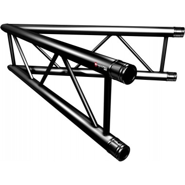 NAXPRO-TRUSS FD 32 C19V 45° 2 WAY CORNER BLACK