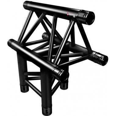 NAXPRO-TRUSS FD 33 C37 90° 3 WAY CORNER BLACK