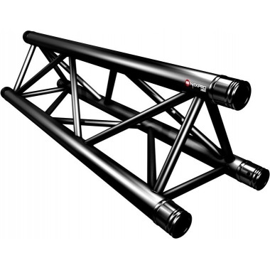 NAXPRO-TRUSS FD 33 - PIEZA RECTA DE 75 CM NEGRA