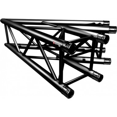 NAXPRO-TRUSS FD 34 - ÁNGULO DE 45° DE 2 VÍAS NEGRO