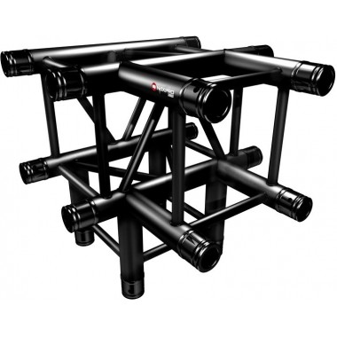 NAXPRO-TRUSS FD 34 - ÁNGULO DE 90°DE 4 VÍAS NEGRO