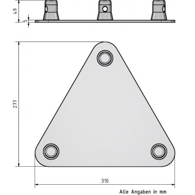 LITETRUSS H33D PLACA BASE