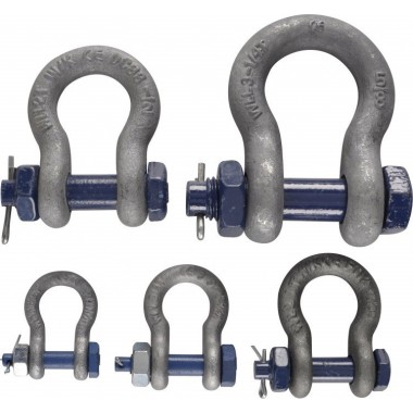 RIGGATEC HIGH-STRENGTH SHACKLE 1/2" 2,0 T GALV.