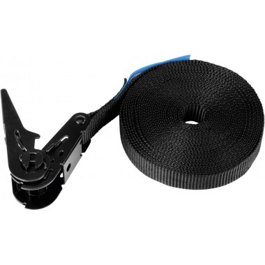 RIGGATEC LASHING STRAP WITH RATCHET 25MM-7MT BLACK