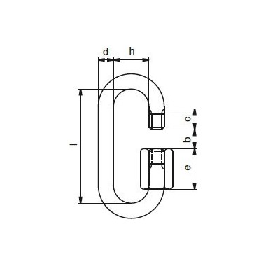 RIGGATEC CHAIN LINK 4 MM FORM B