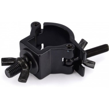 HALFCOUPLER SMALL BLACK MAX. LOAD 75KG (32 - 35 MM