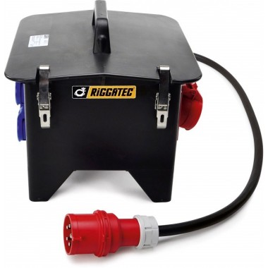RIGGATEC POWER DISTRIBUTOR IP44 32A IN 2X16A CEE