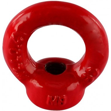 RIGGATEC HIGH-STENGTH RING NUT M8, RED 0,8 T