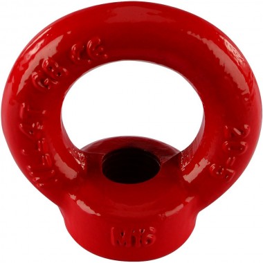 RIGGATEC HIGH-STENGTH RING NUT M16, RED 4,0 T