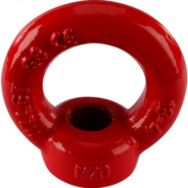RIGGATEC HIGH-STENGTH RING NUT M20, RED 6,0 T