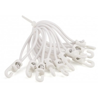 RIGGATEC SPANNFIX 4MM WHITE 13CM 10 PCS.